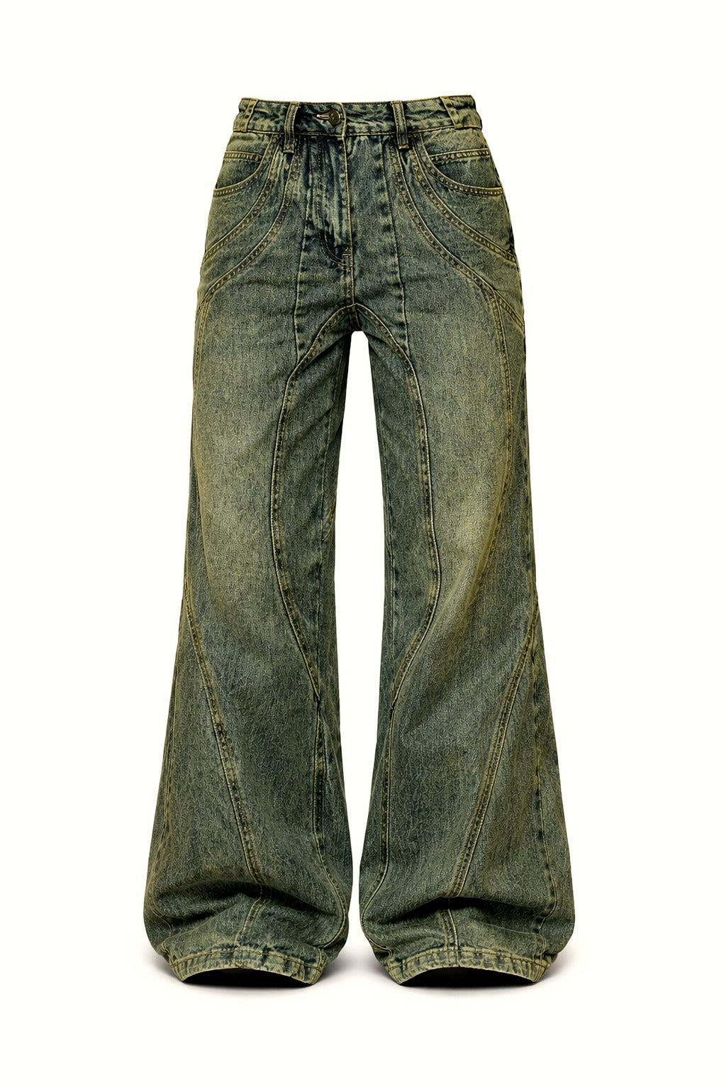 Y2k Denim Retro Wide Leg Jeans