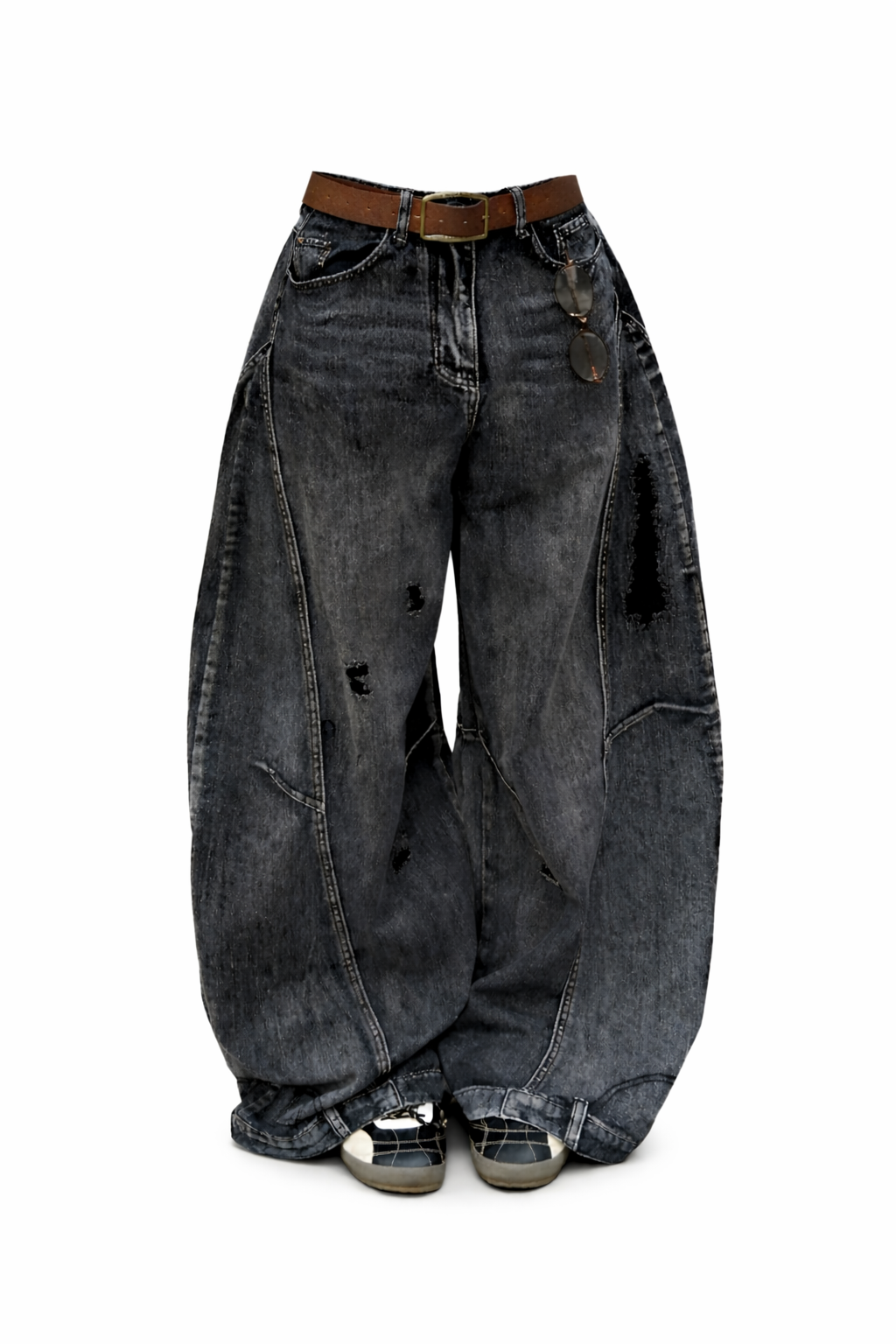 Y2K Baggy Wide Leg Denim Jeans
