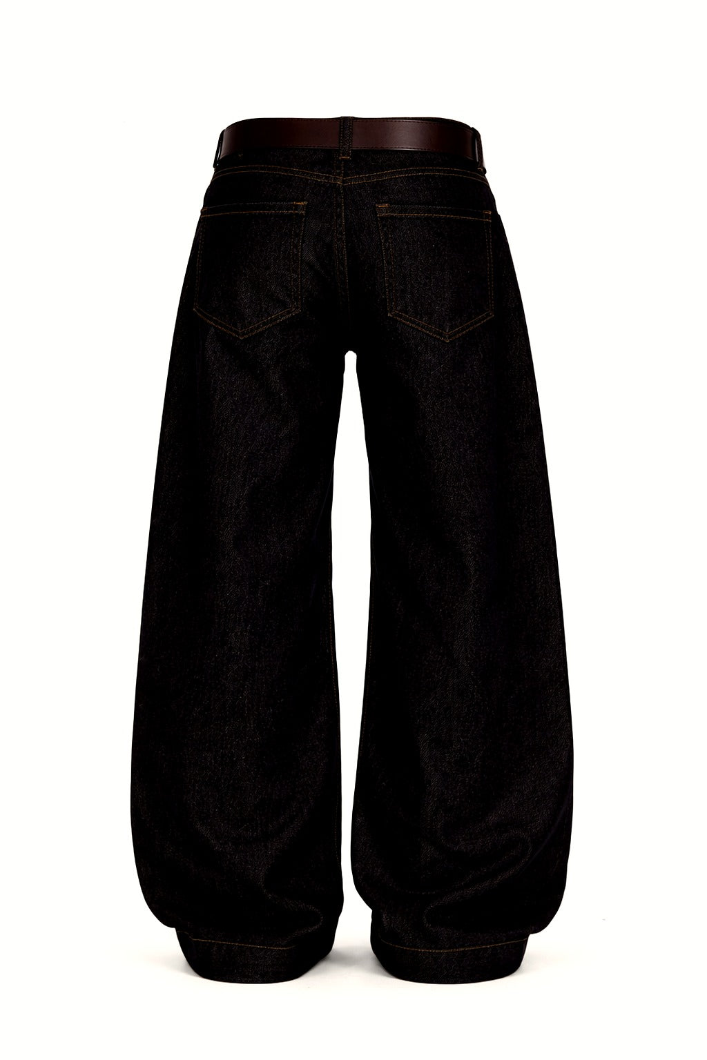 Dark Wash Slouchy Wide Leg Jeans