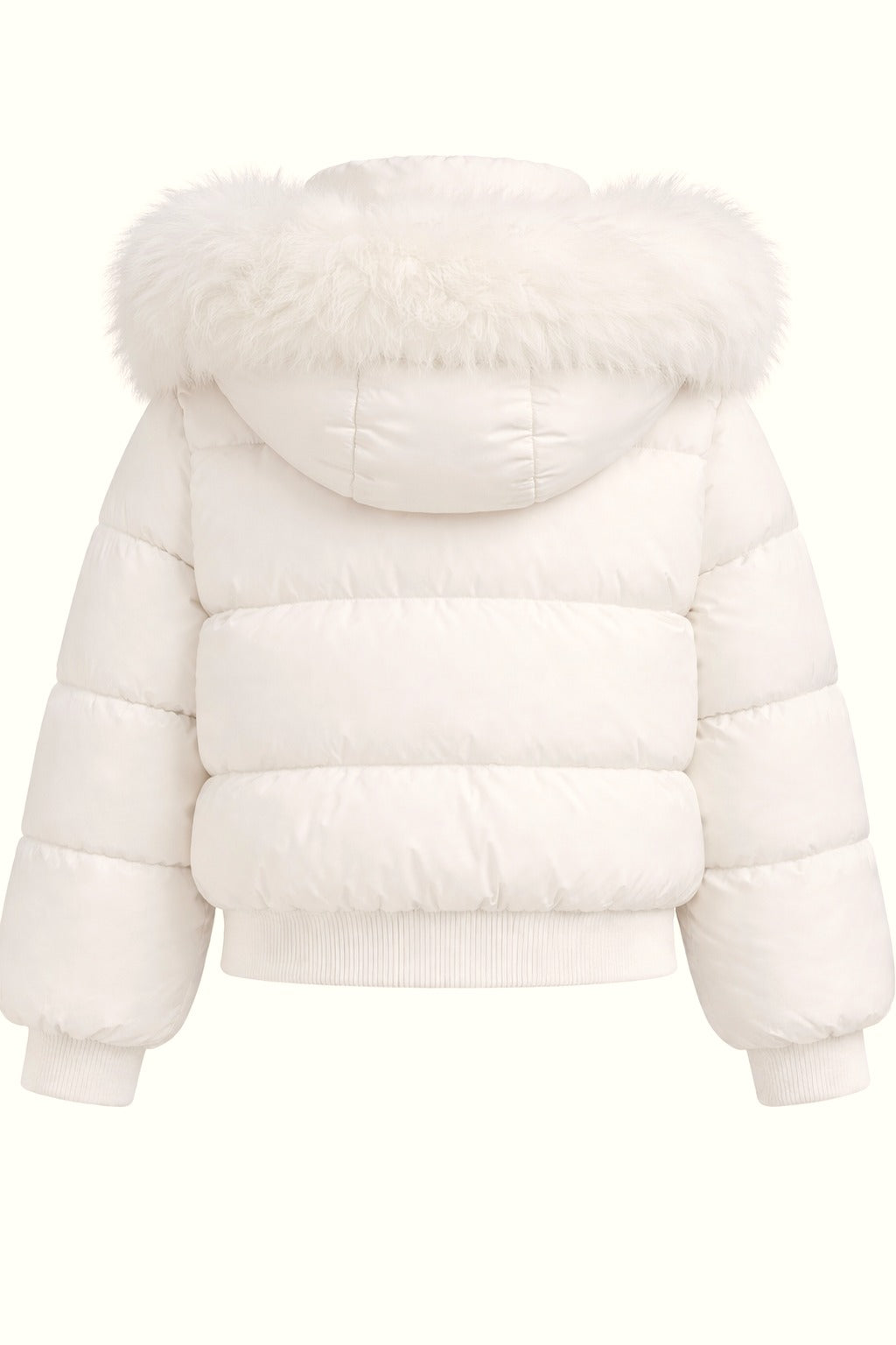 Arctic Angel White Puff Jacket