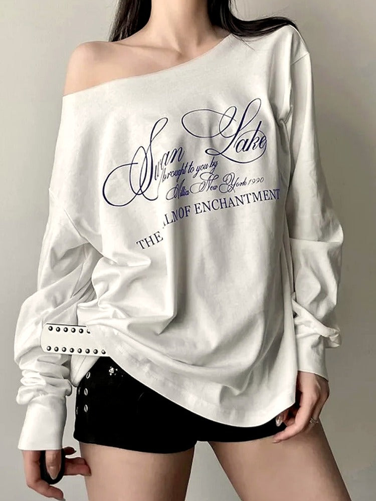 Enchanted Script Studded Top