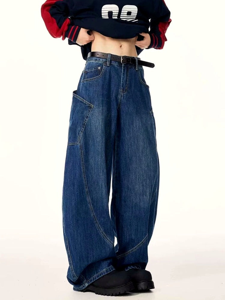 Midnight Core Wide Jeans
