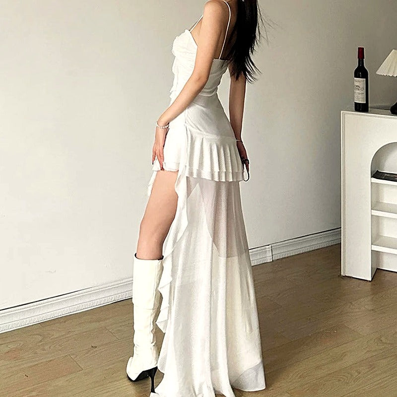 Celestial Drift Tiered Dress