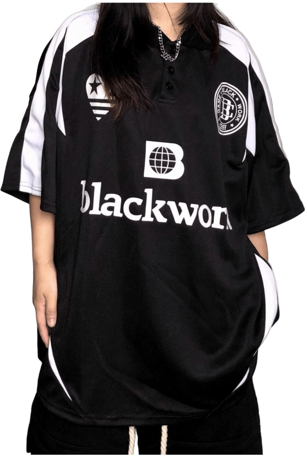 Y2k Baseball Letter Print Retro T-shirt