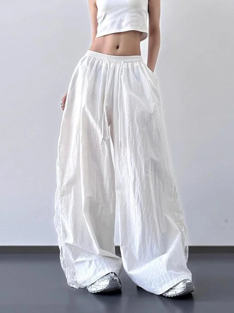 Angel Flow Lace Panel Pants