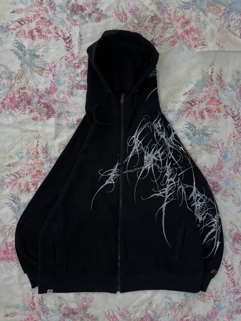 Threadline Signal Zip Hoodie