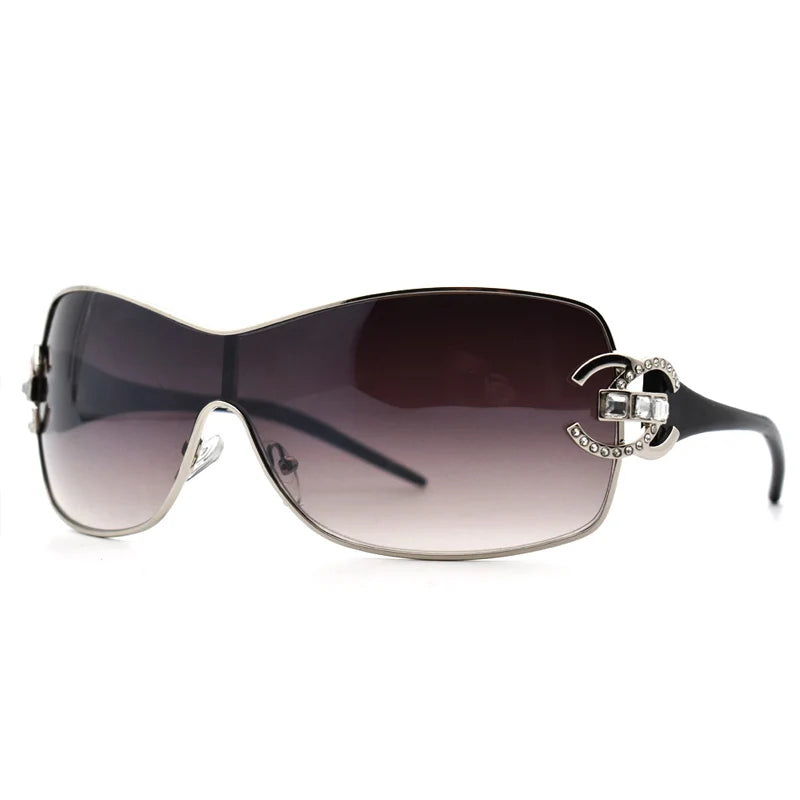 Luxe Diva Shield Sonnenbrille