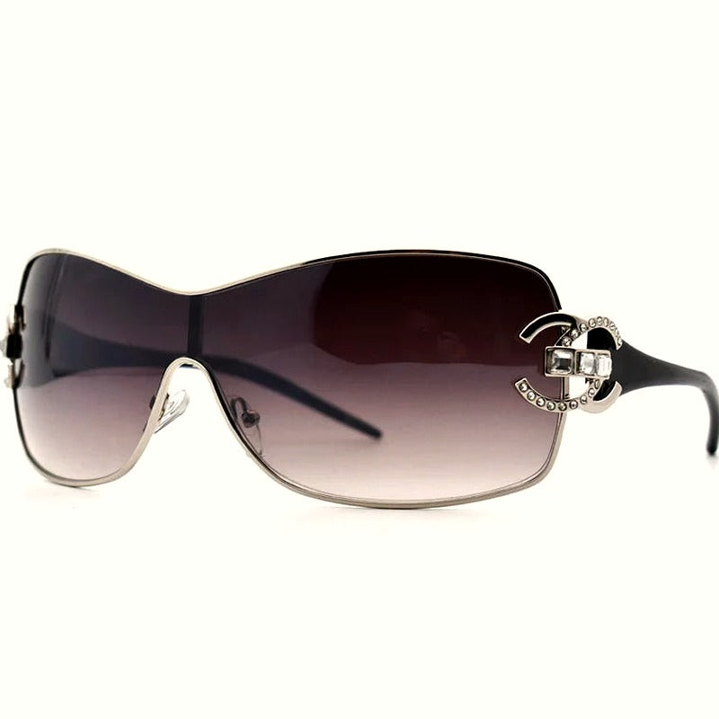 Luxe Diva Shield Sunglasses