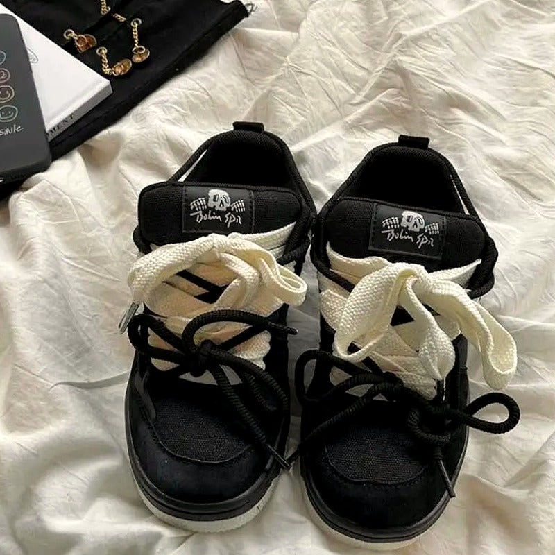 Dualcore – Klobige Schnür-Sneaker