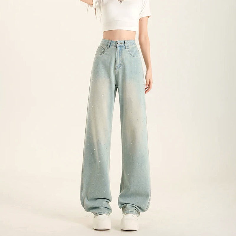 Stardust Fade Wide-Leg Jeans