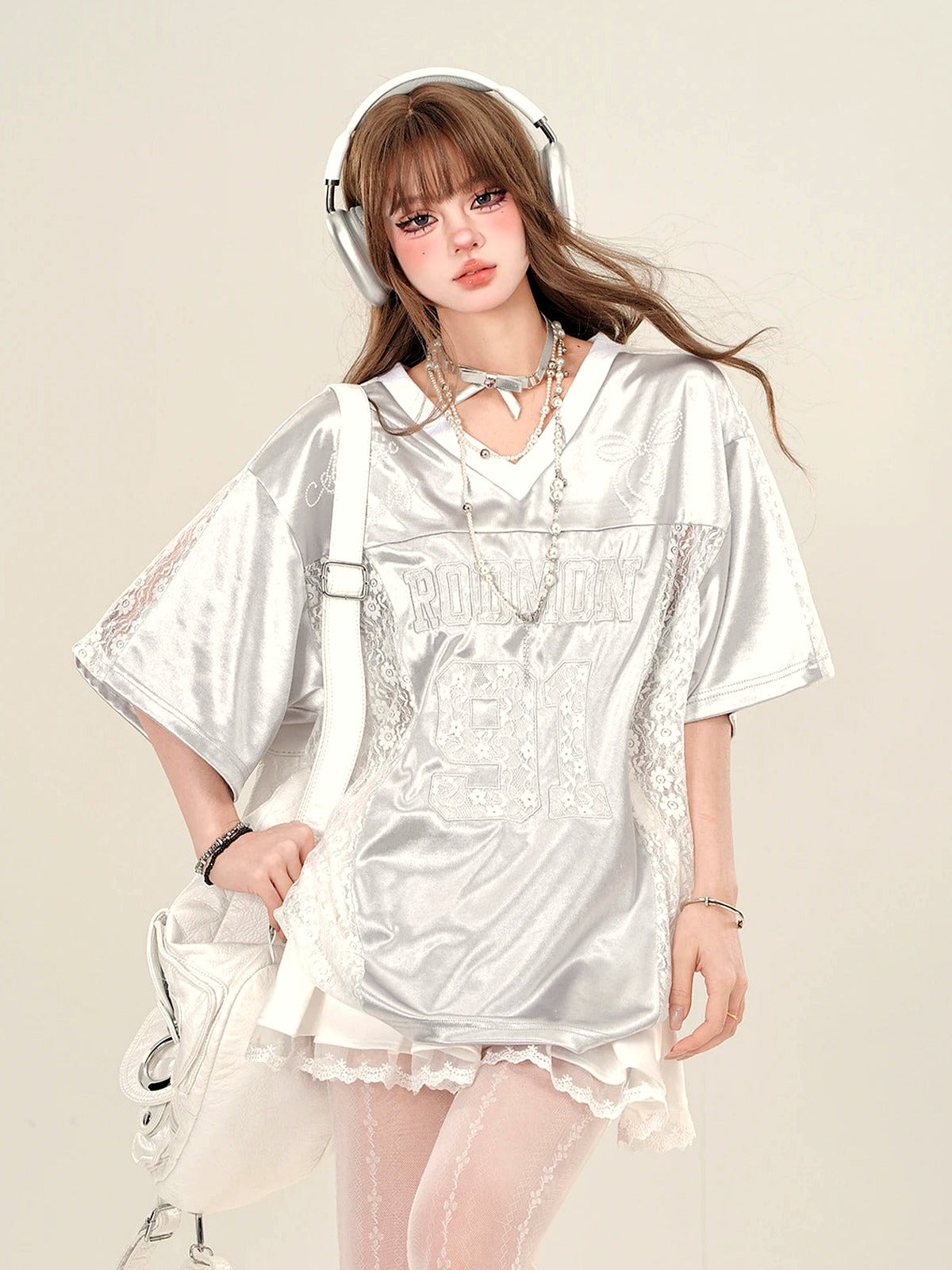 Silvercore Satin Sport Top
