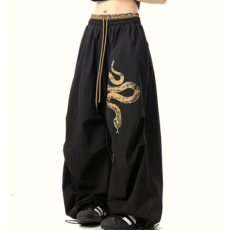 Serpent Street Baggy Pants