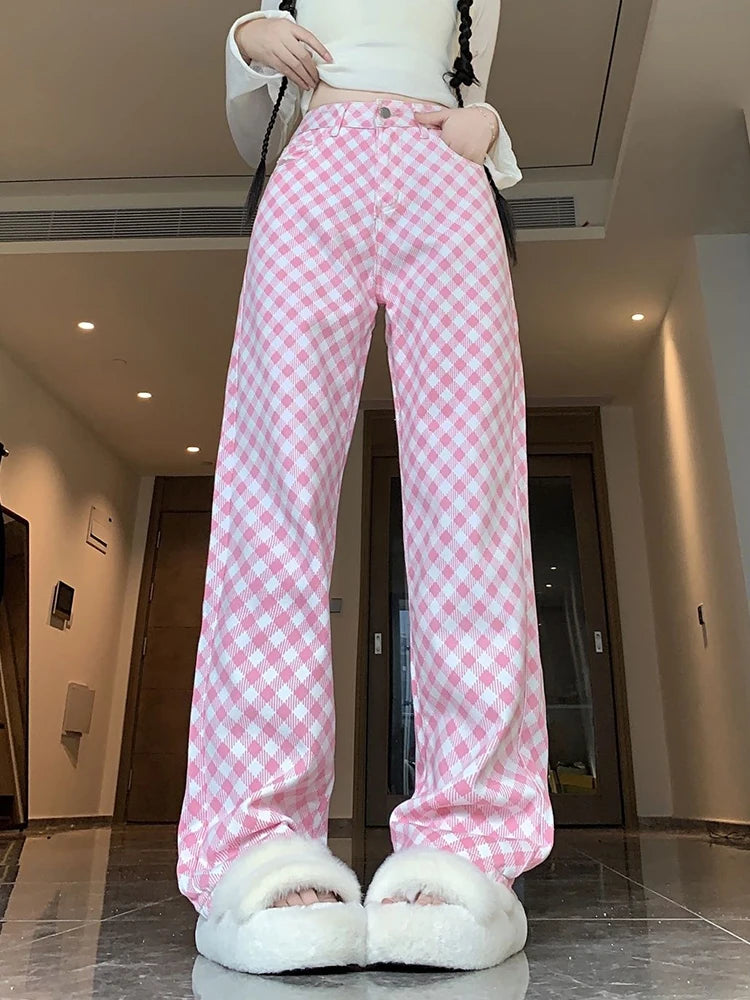 Sweetheart Plaid Lounge Pants