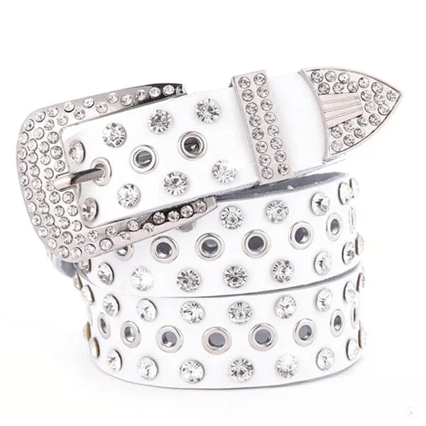 Crystal Clash Studded Belt
