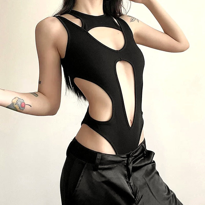 Obsidian Cutout Bodysuit