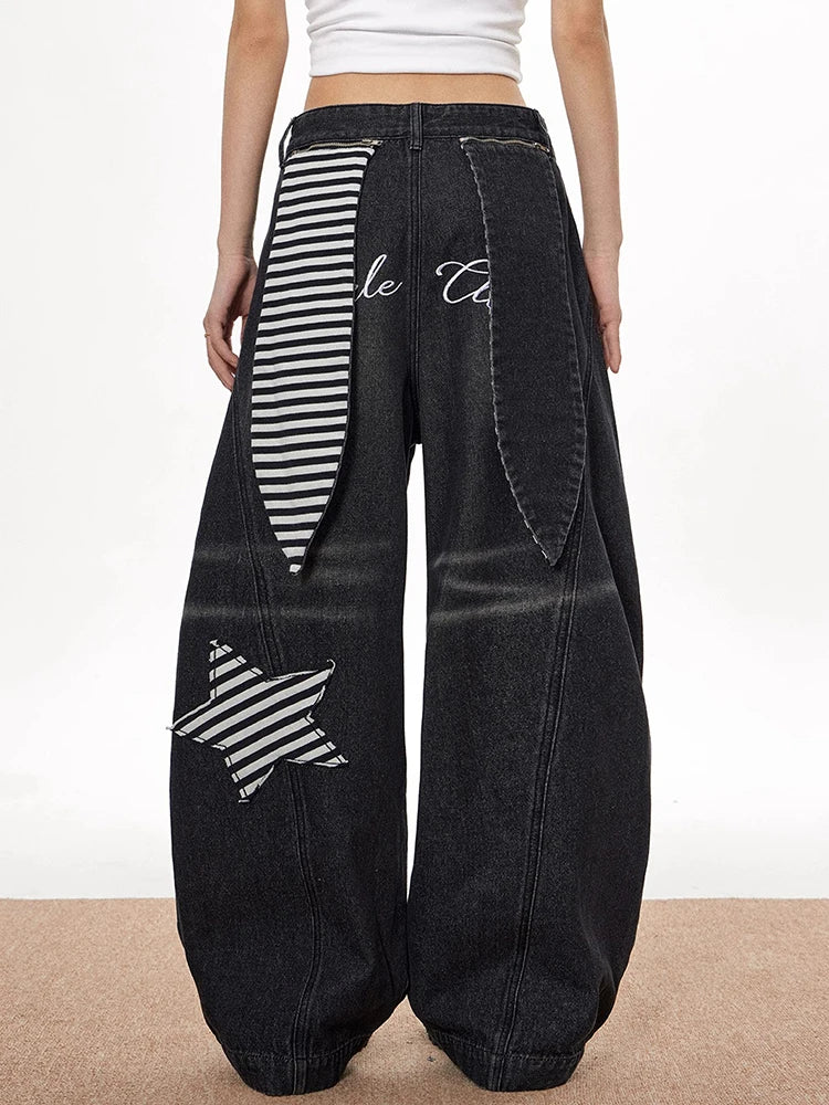 Cosmic Punk Panel Jeans