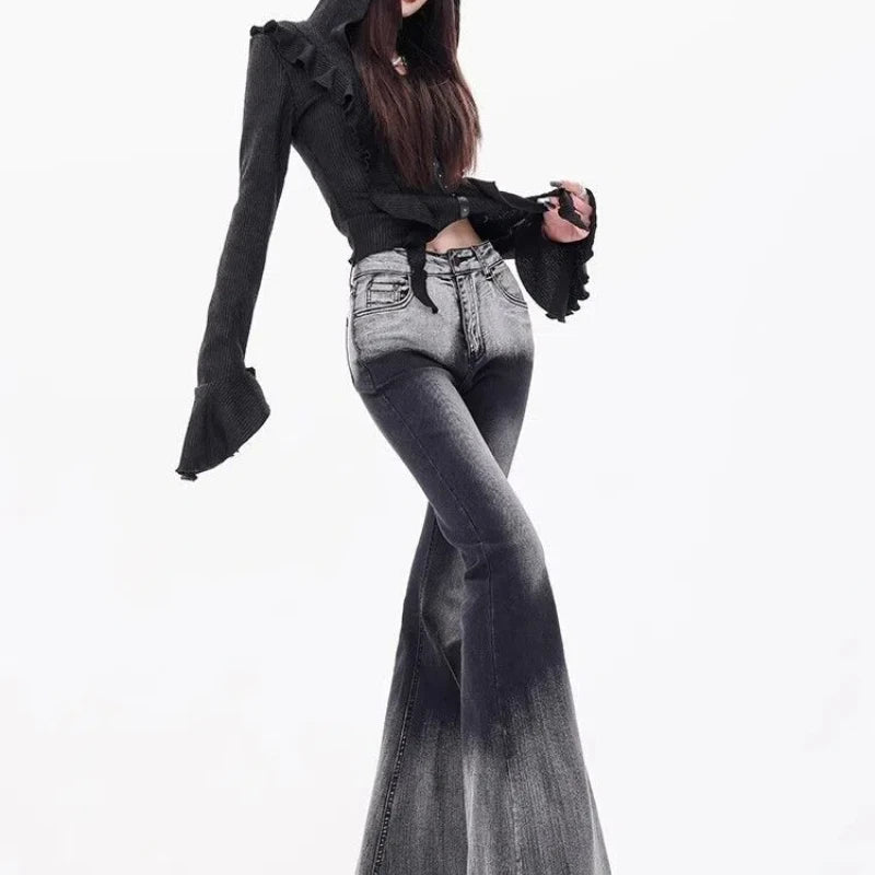 Shadow Fade Flare Jeans