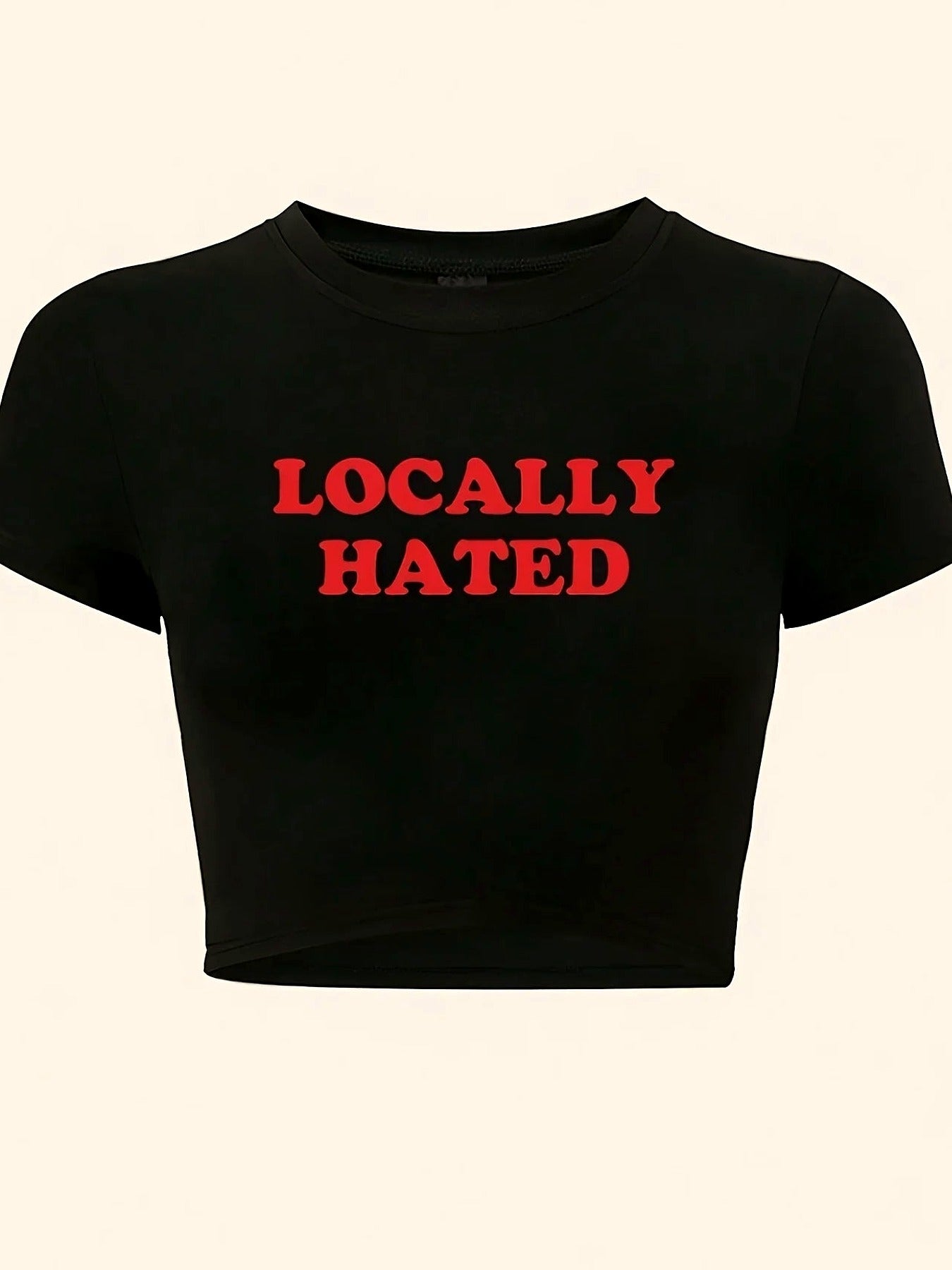 Locally Hated Attitude Crop Top
