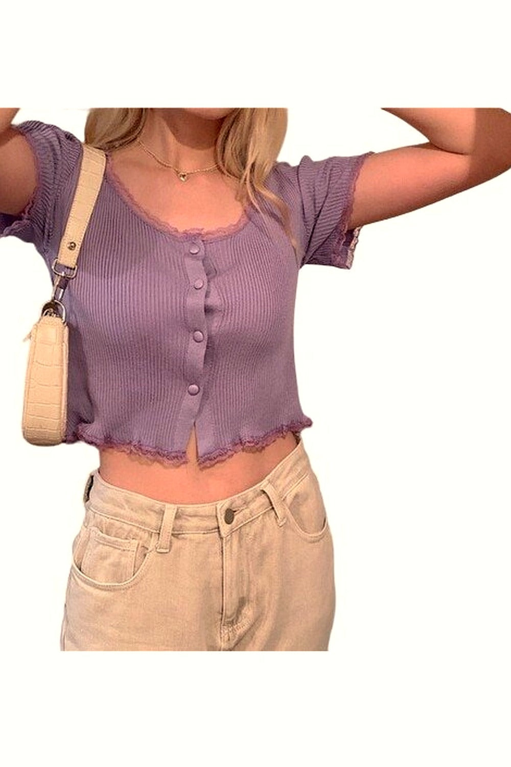 Y2k Aesthetic Pastel Crop Top