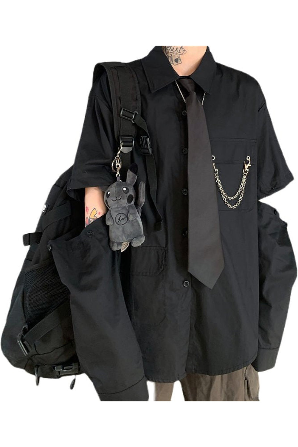 Y2k Alt Style Oversized Shirt