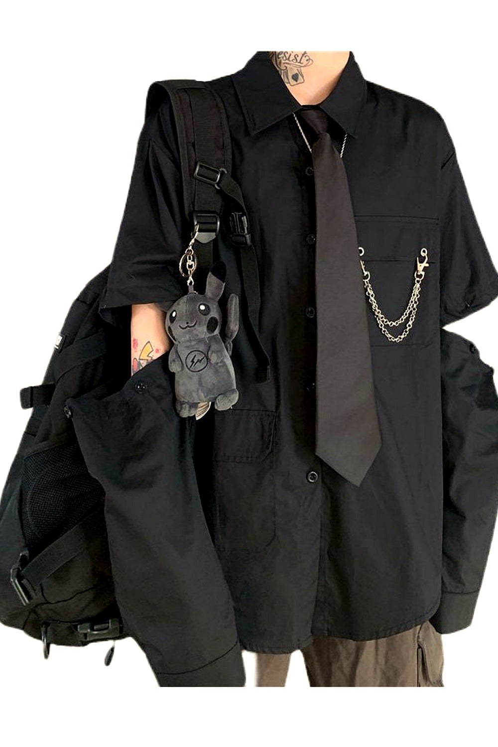 Y2k Alt Style Oversized Shirt