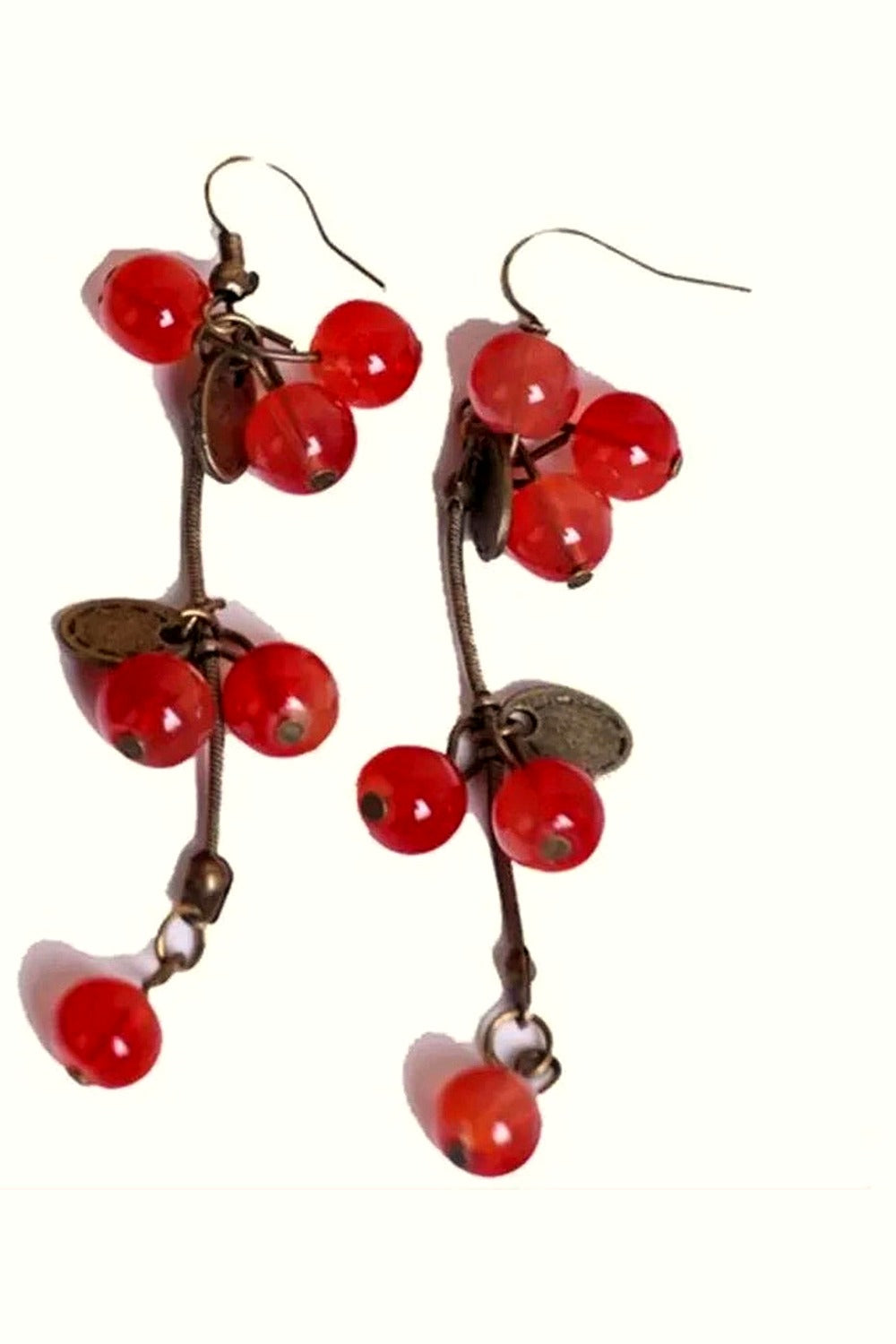 Y2k Berry Bunch Boho Earrings