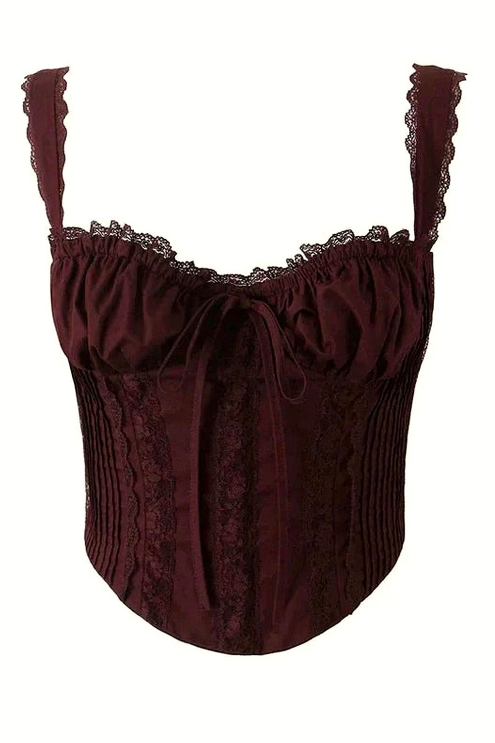 Y2k Bow Tied Cropped Top