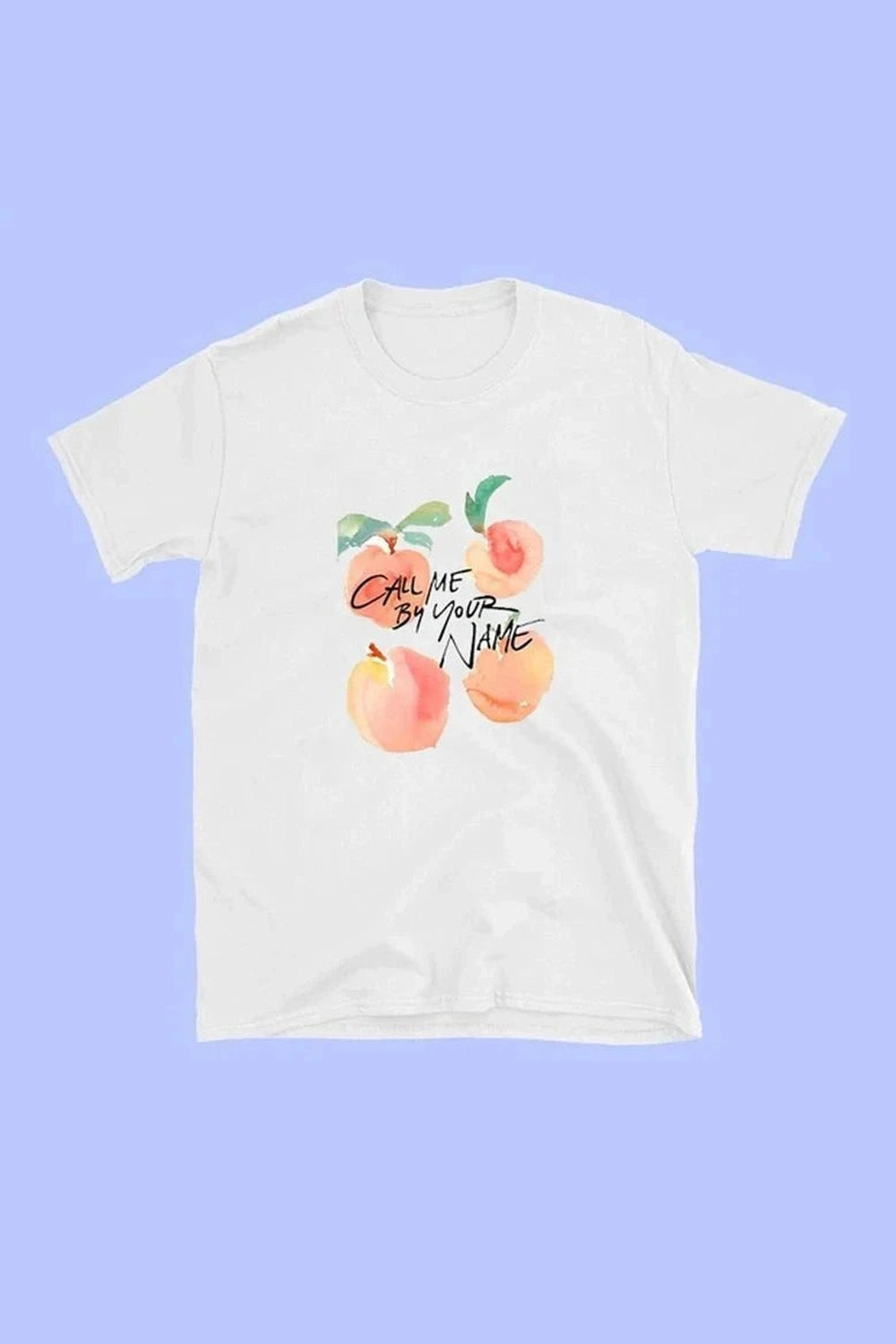 Y2k Call Me By Your Name Retro Peach T-Shirt