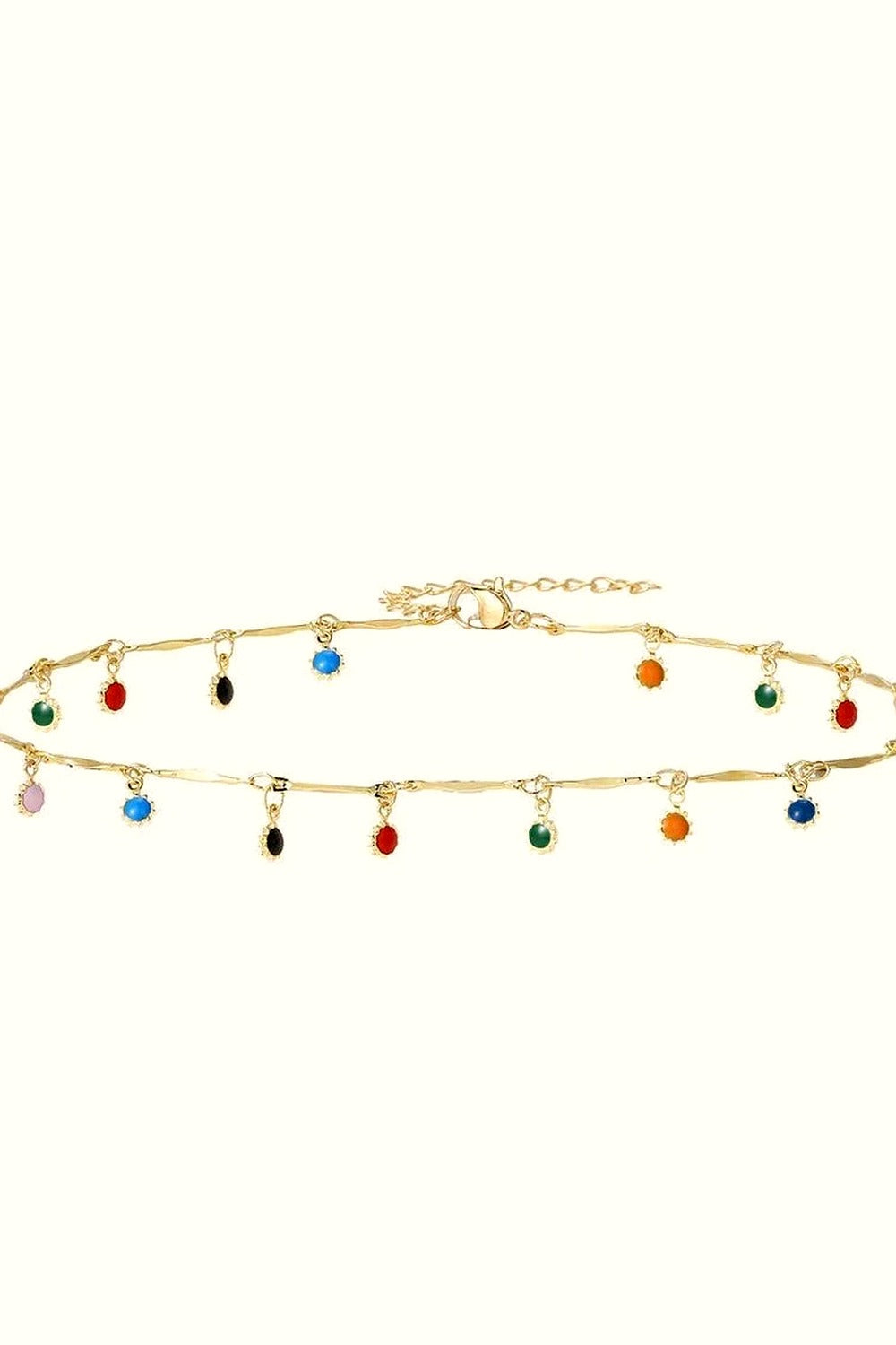 Y2k Candy Color Tassel Necklace