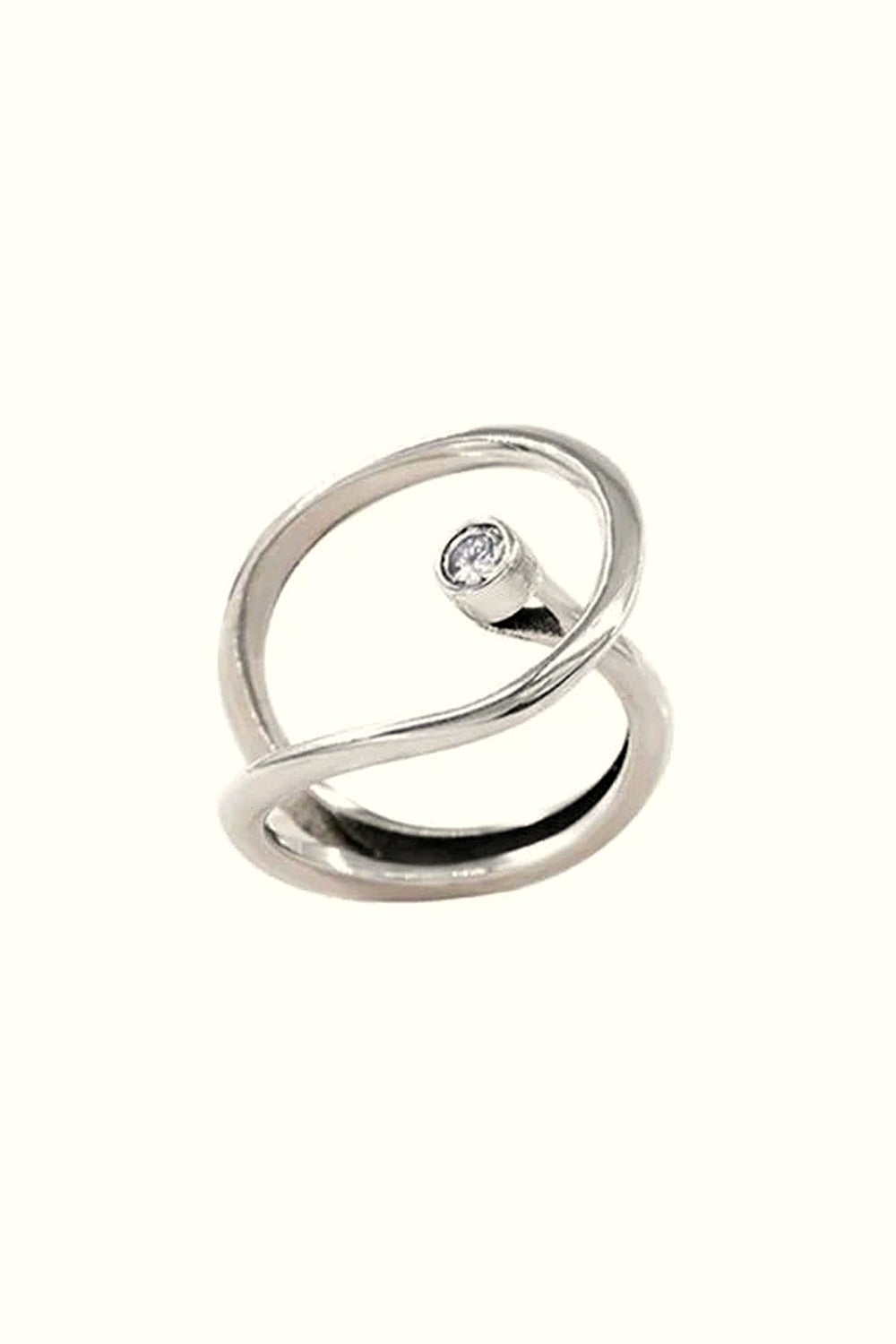 Y2k Celestial Orbit Sparkle Ring
