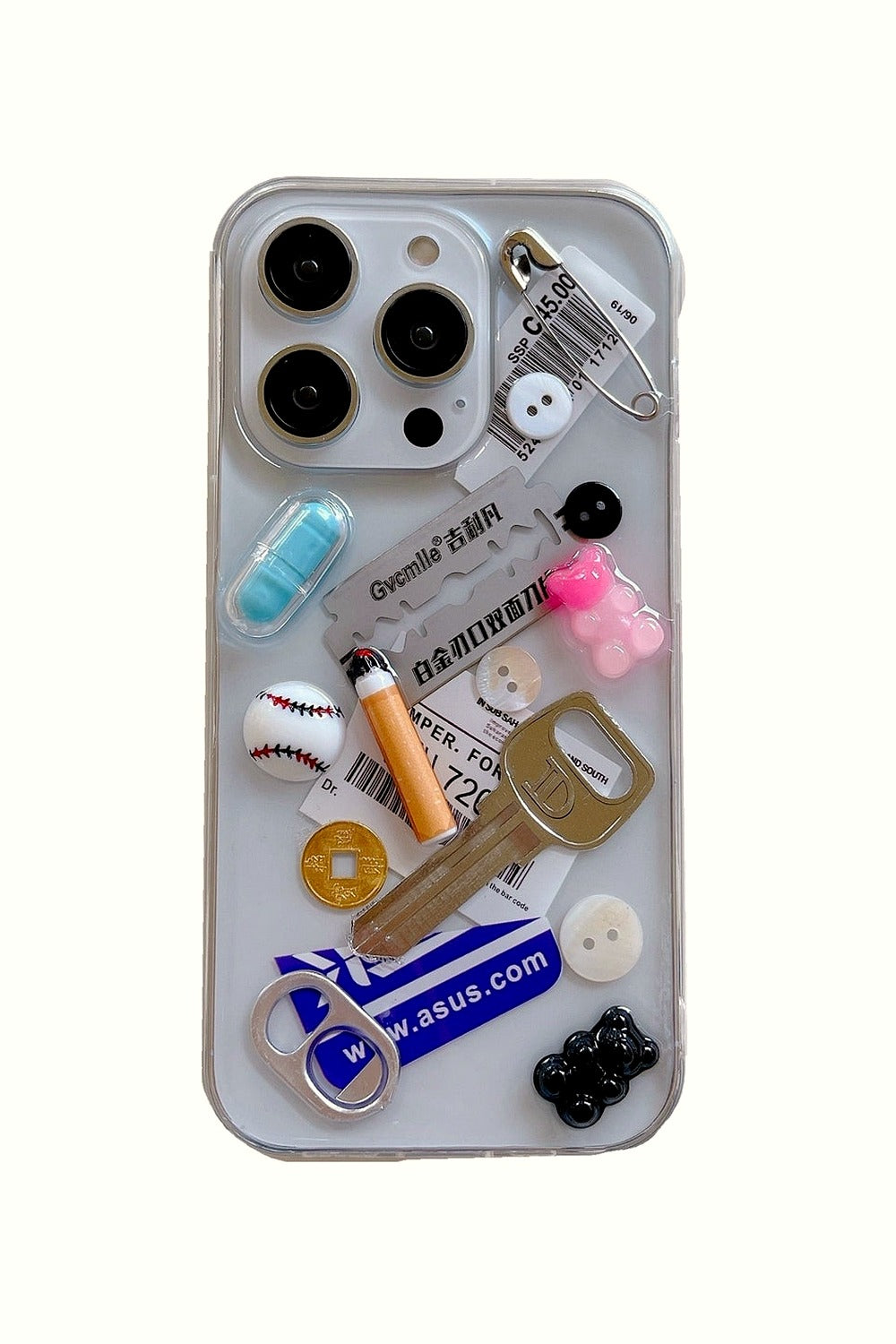 Y2k Cigarette & Knife iPhone Case