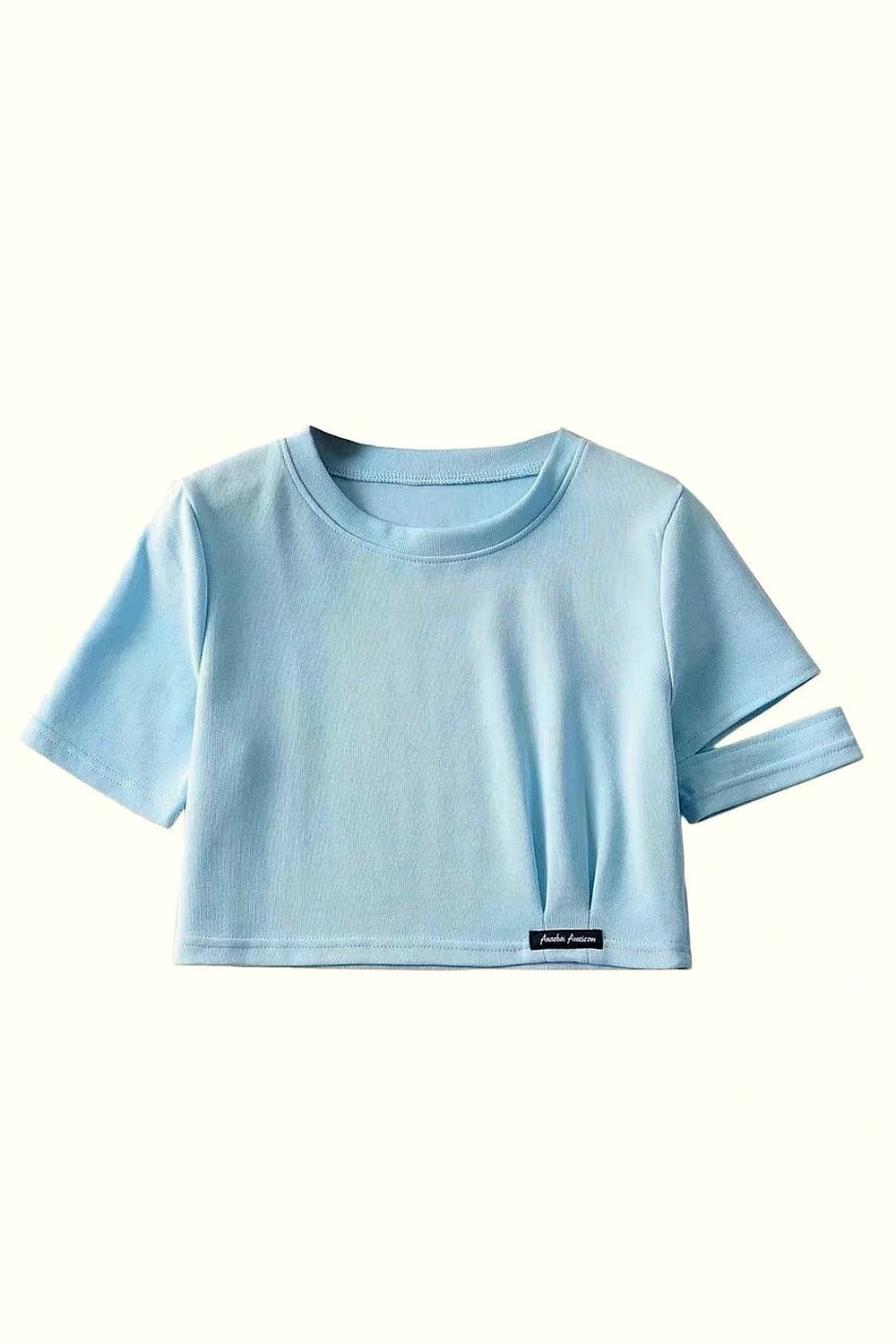 Y2k Clean Girl Summer Crop Top