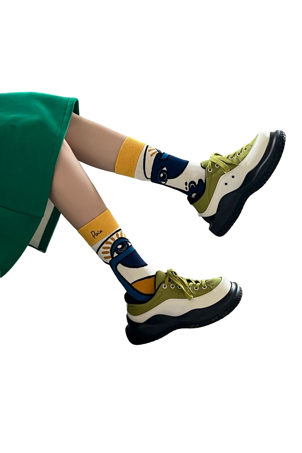 Y2k Colorful Cartoon Creative Socks