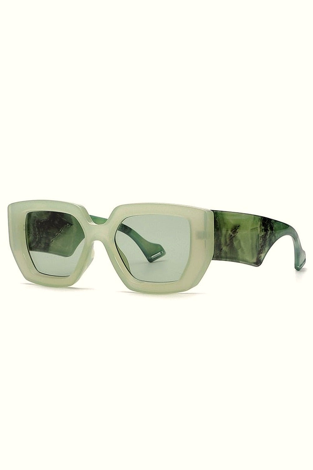 Y2k Colorful Square Luxury Sunglasses