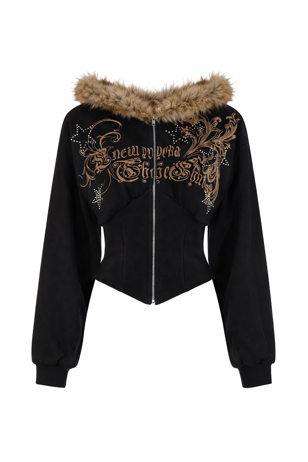 Glam Curse Corset Hoodie