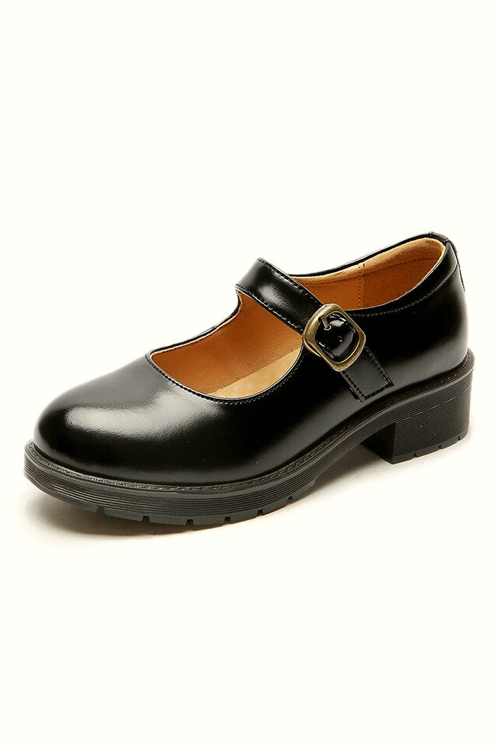 Y2k Dark Academia Mary Jane Shoes