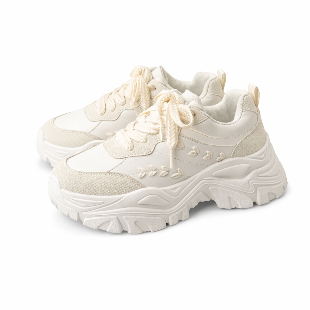 Vanilla Cloud Chunky Sneakers
