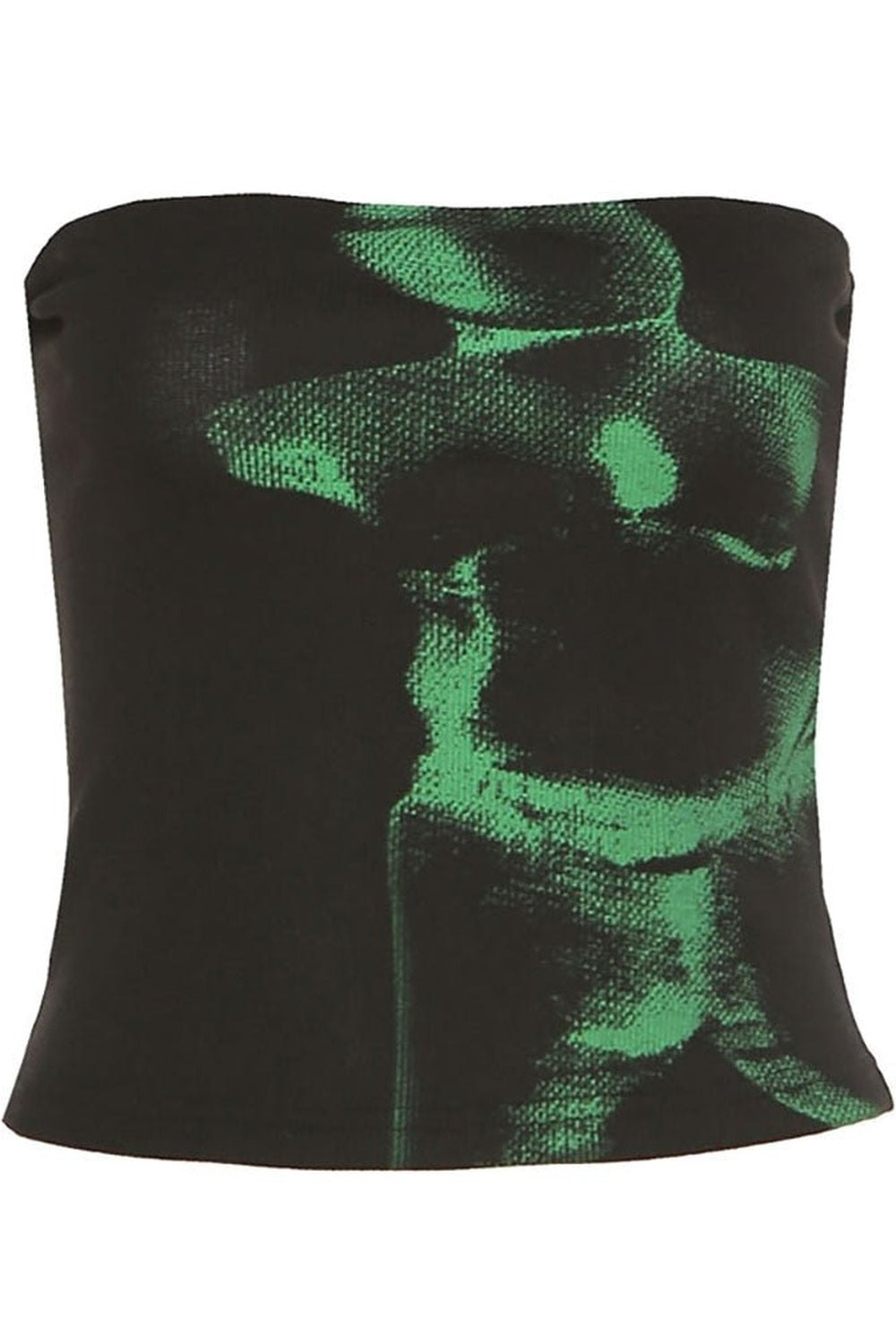 Y2k Egirl Tie-Dye Crop Top