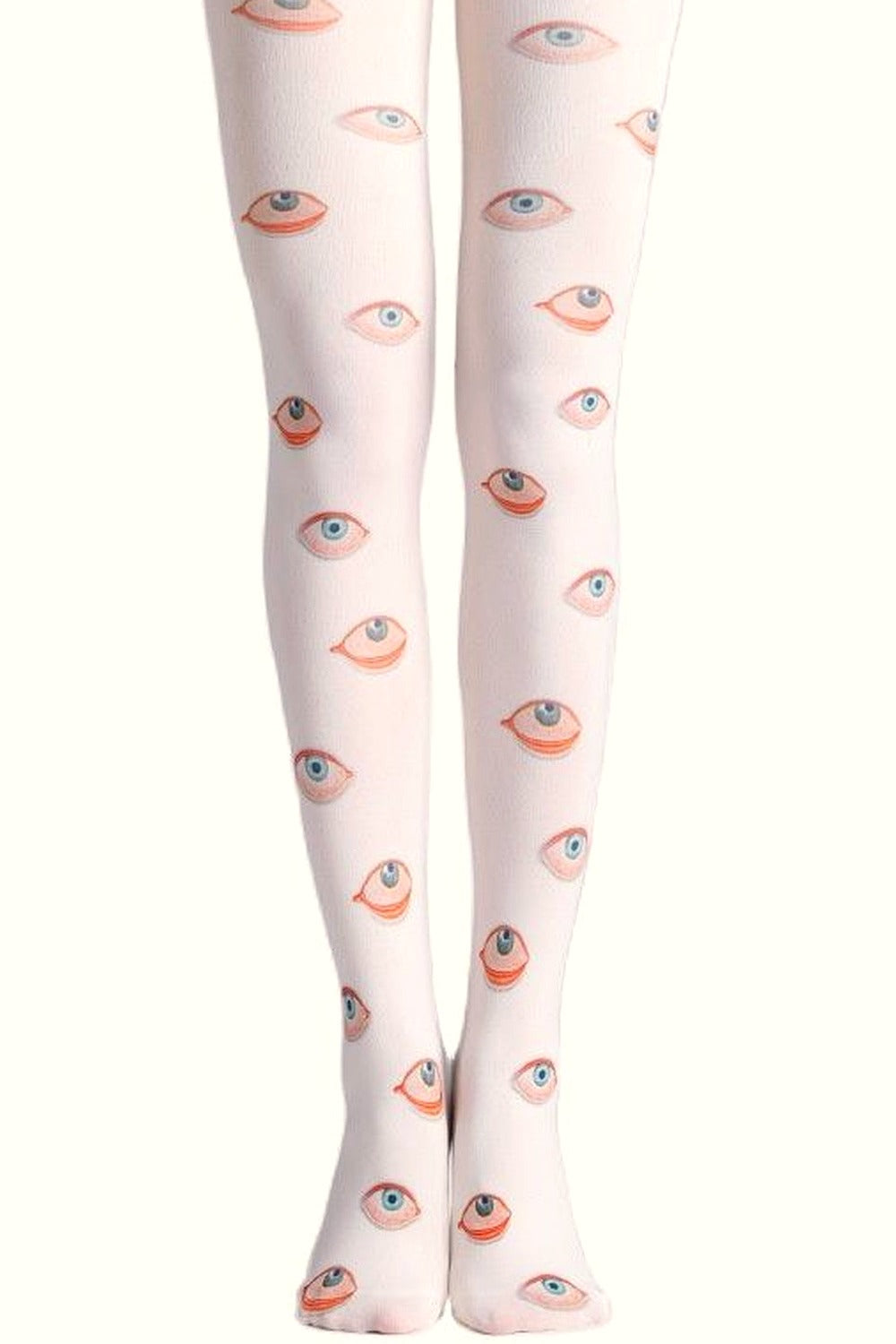 Y2k Eye Print Pantyhose Leggings Stockings