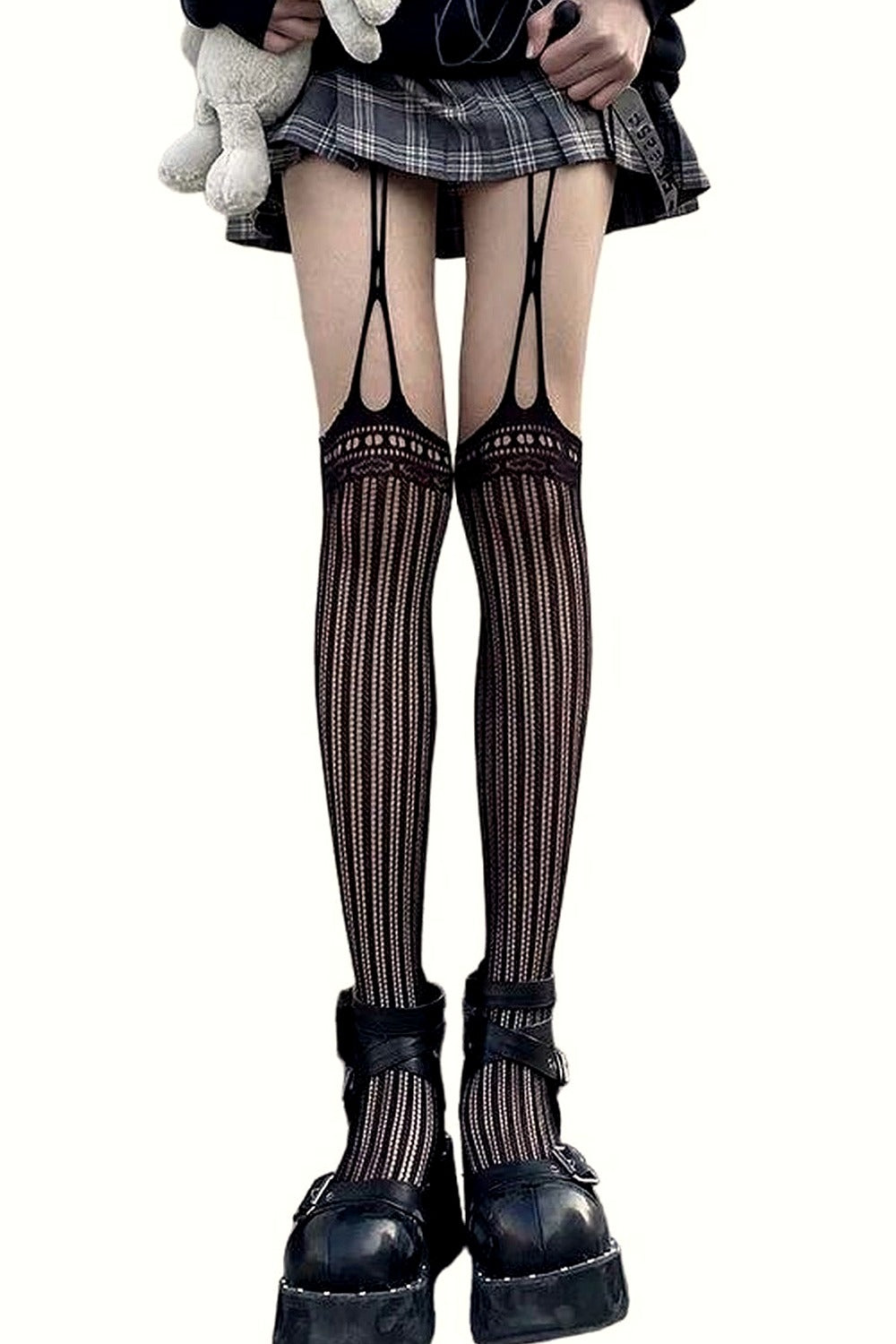 Y2k Gothic Fishnet Stockings