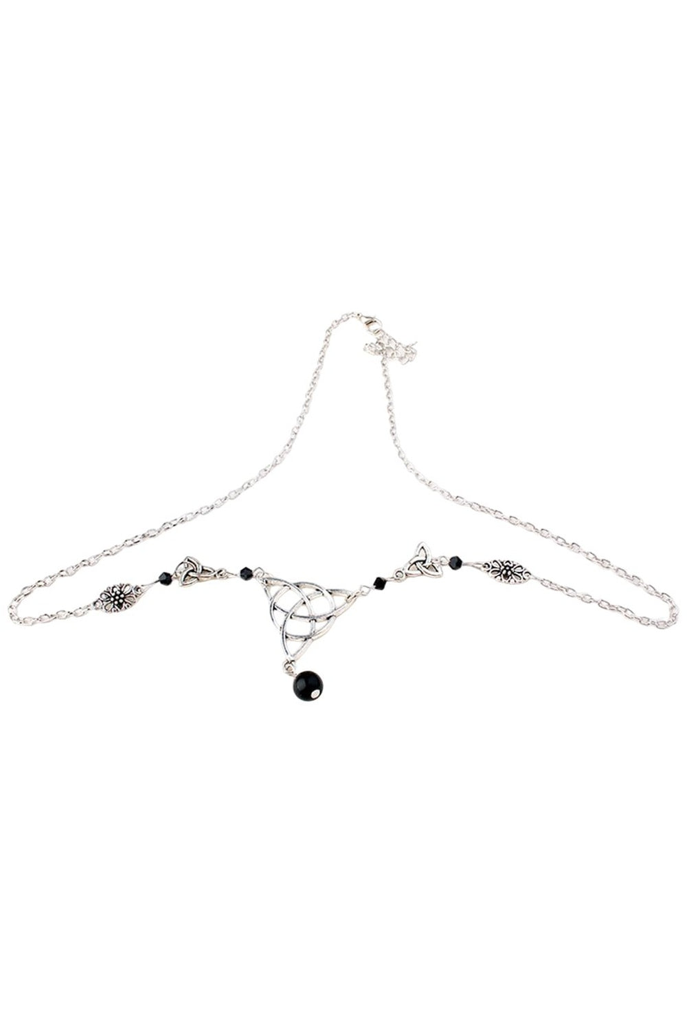 Y2k Gothic Irish Knot Head Chain