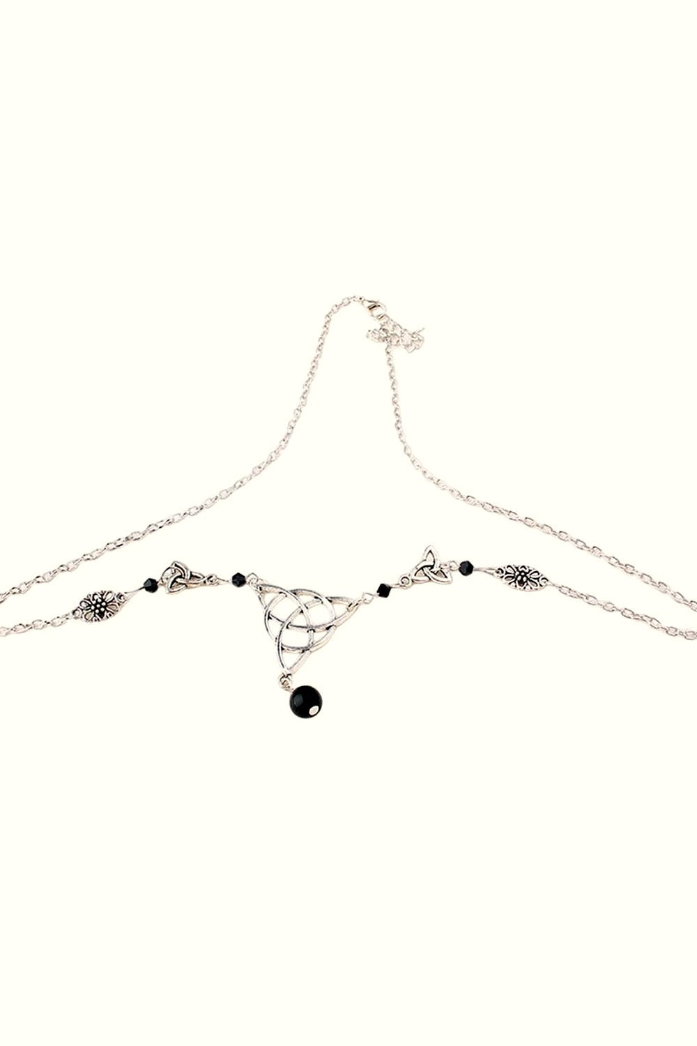 Y2k Gothic Irish Knot Head Chain