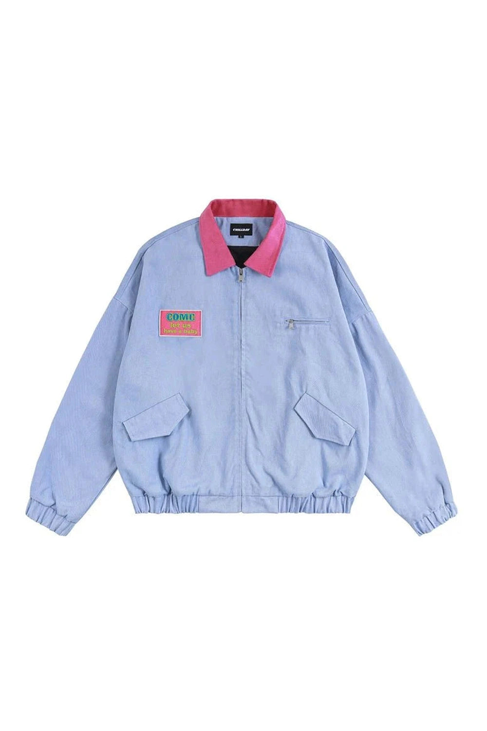 Y2k Gothic Preppy Oversized Jacket