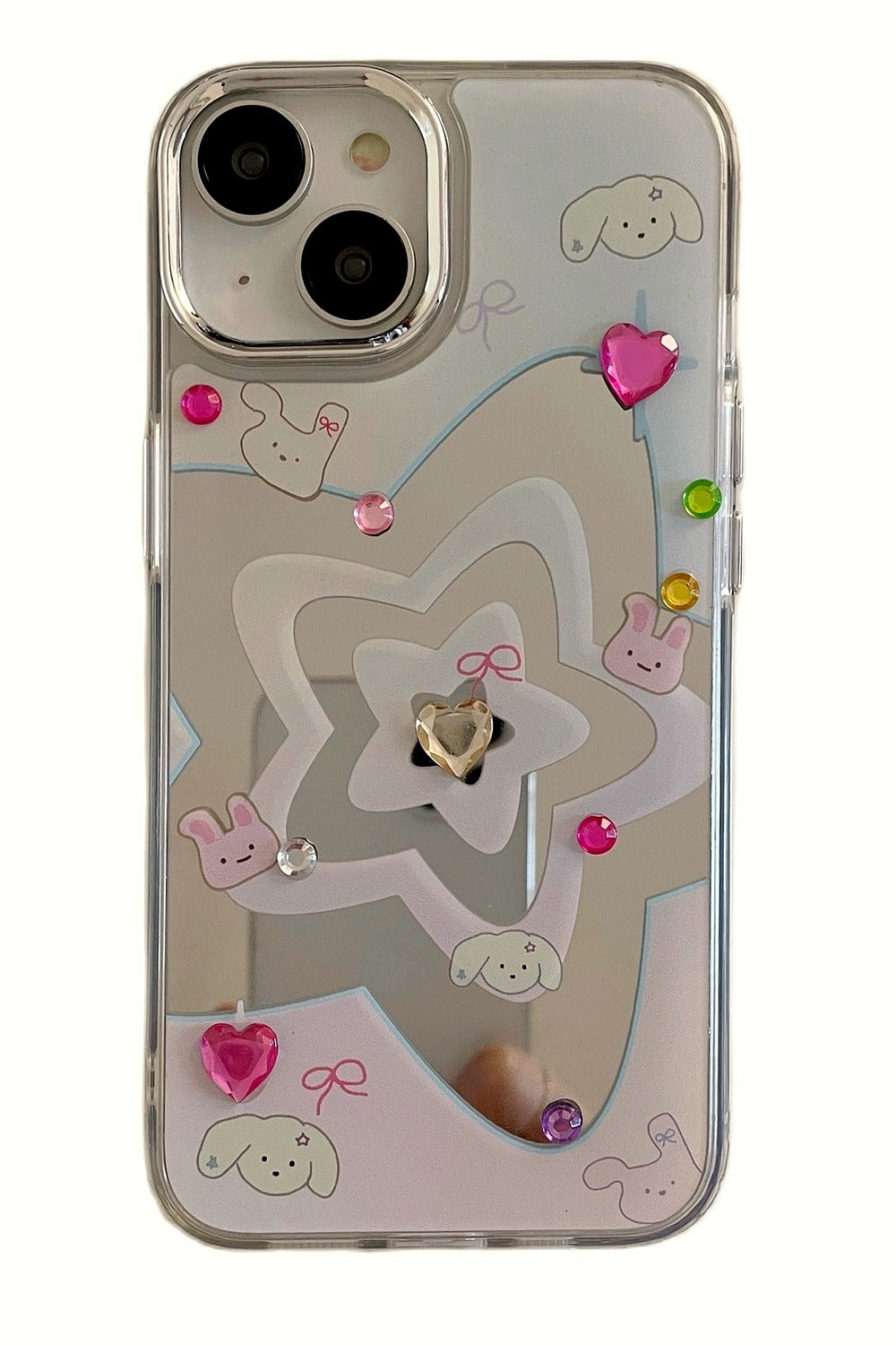 Y2k Gradient Stars Phone Case