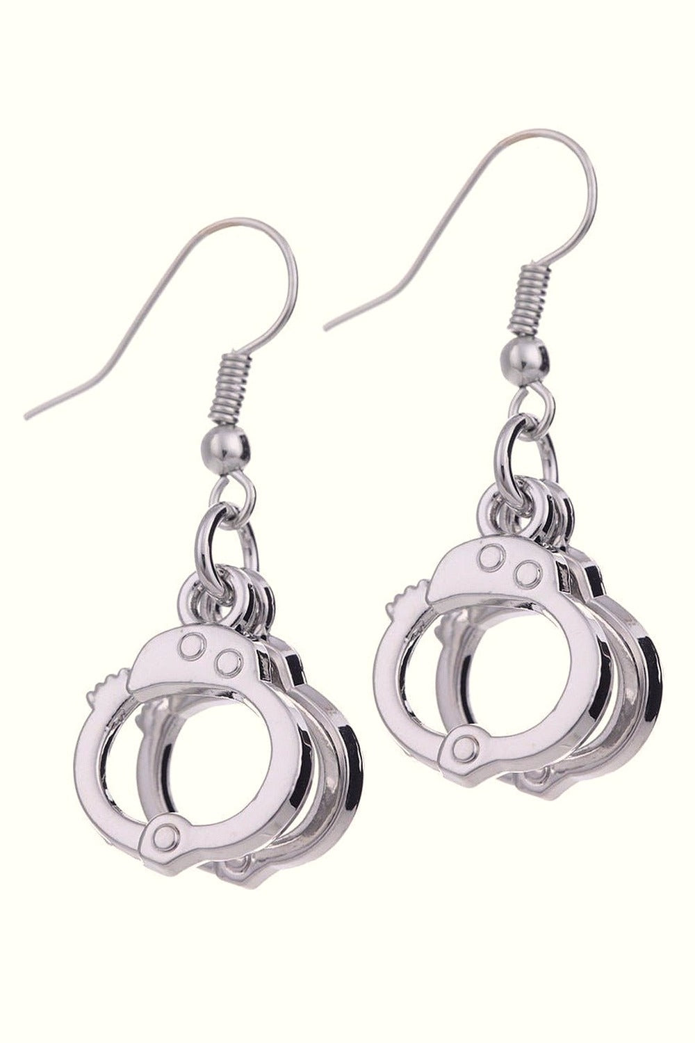 Y2k Handcuffs Ethnic Party Earrings