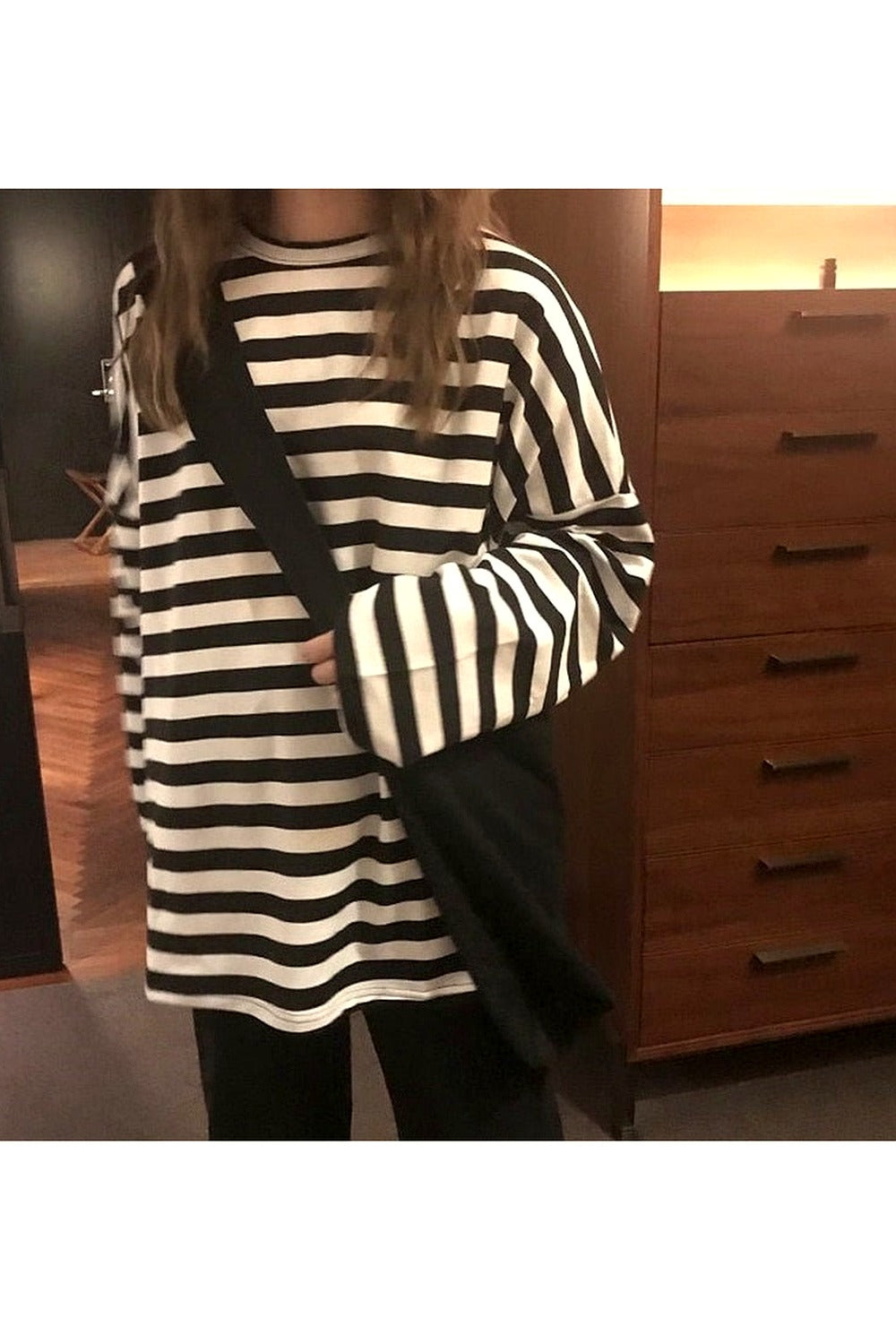 Y2k Harajuku Striped T-shirt