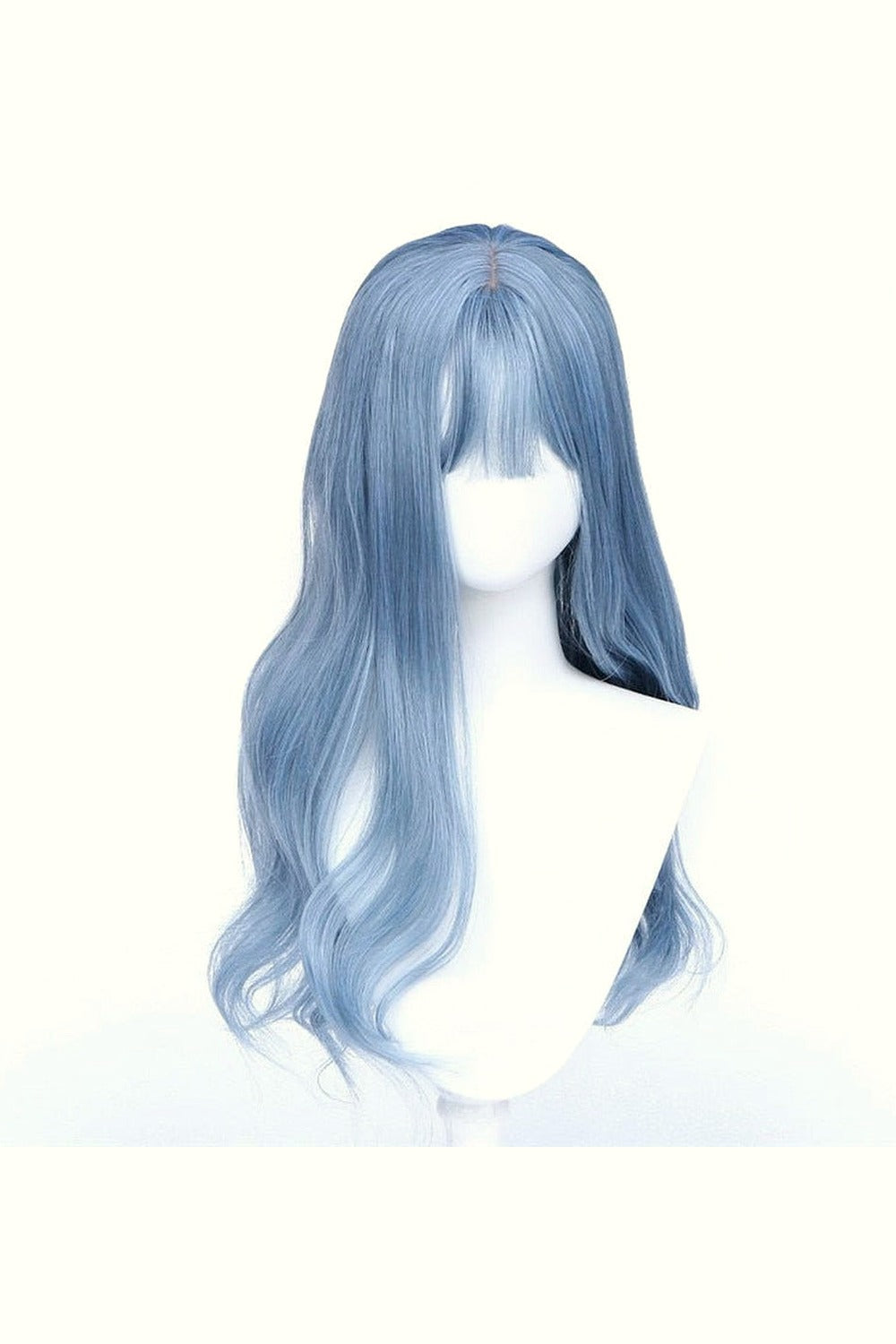 Y2k Haze Blue Long Wig