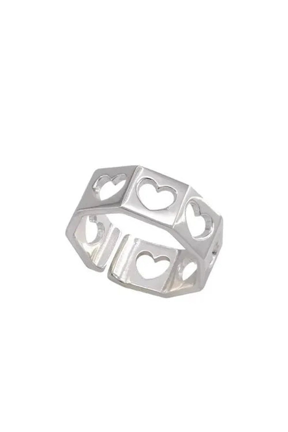 Y2k Hollow Heart Ring