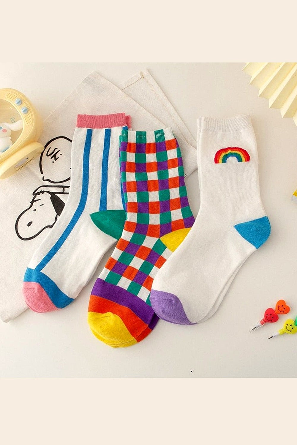 Y2k Indie Aesthetic Style Cotton Socks