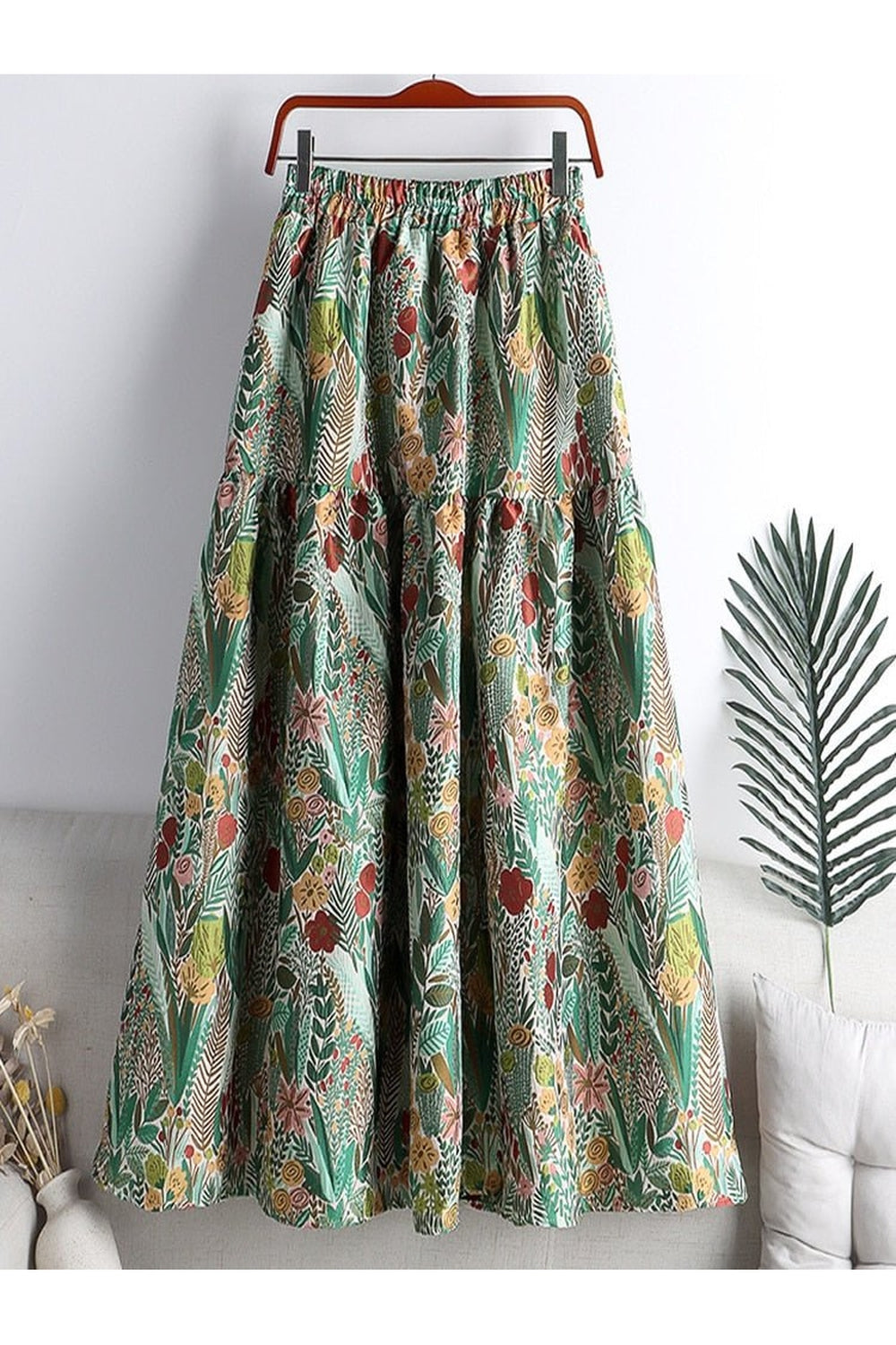 Y2k Jacquard Floral Embroidery Skirt